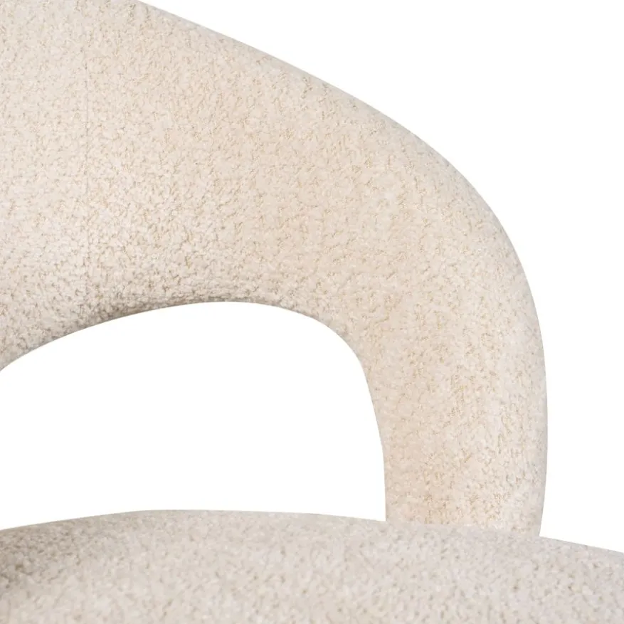 Fauteuil Brock Crème