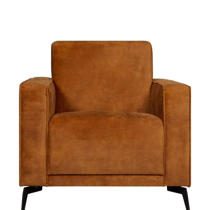 Fauteuil Pampus Ondiep Cognac