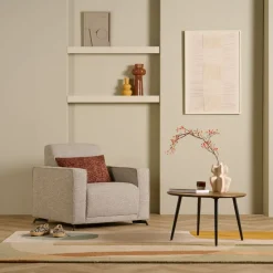 Fauteuil Pampus Ondiep Greige