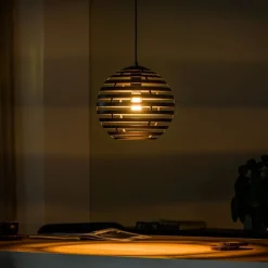 Hanglamp Emile Zwart - E27 - Ø 30 cm