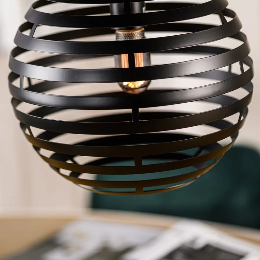 Hanglamp Emile Zwart - E27 - Ø 50 cm