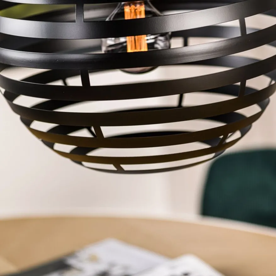 Hanglamp Emile Zwart - E27 - Ø 50 cm