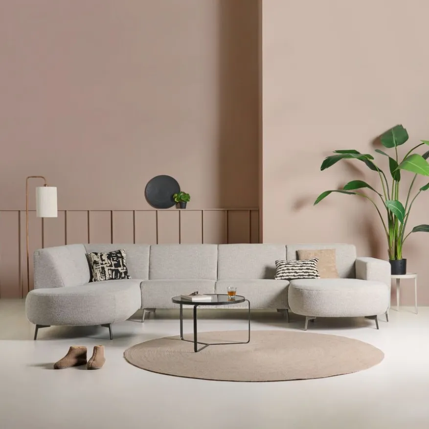 Hoekbank Ameland Diep Beige