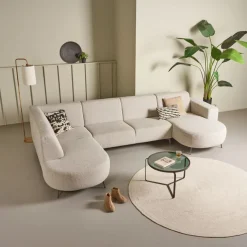 Hoekbank Ameland Diep Beige