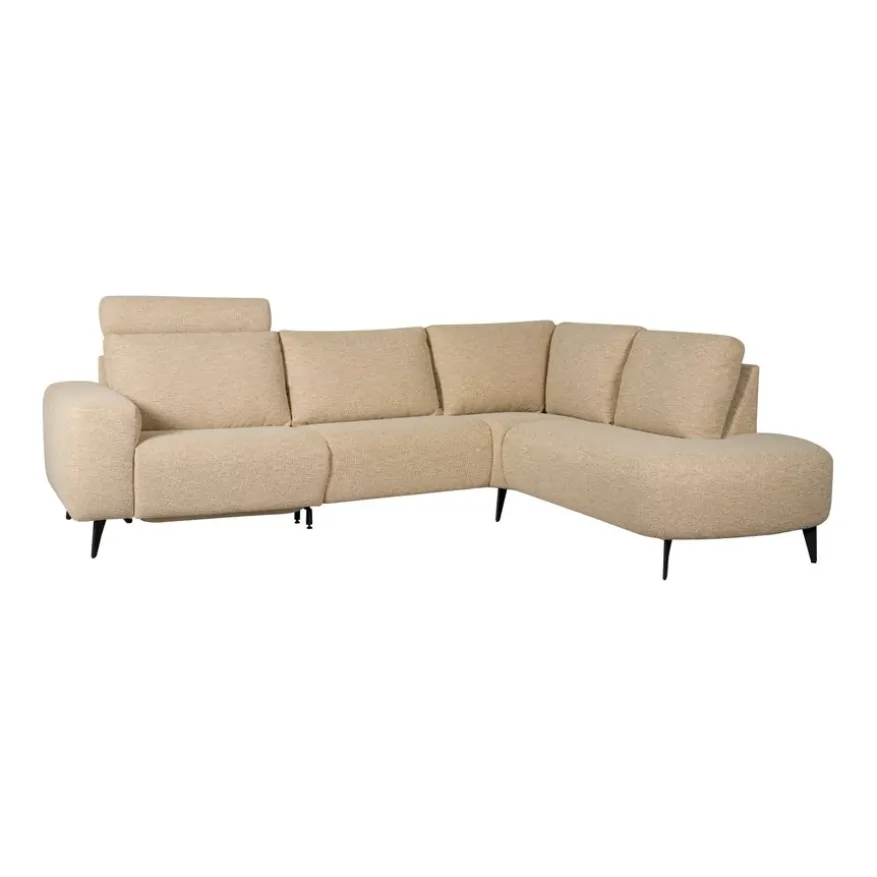 Hoekbank Axel Rechts Beige