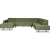 Hoekbank Chester Divan Rechts Groen
