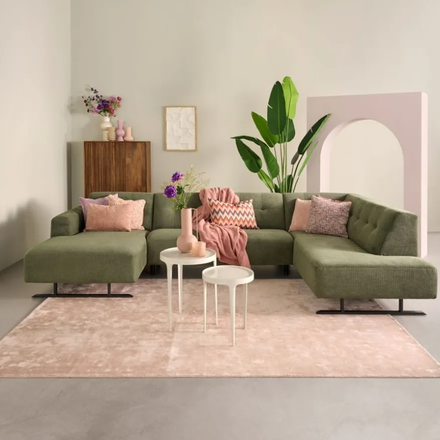 Hoekbank Chester Divan Rechts Groen