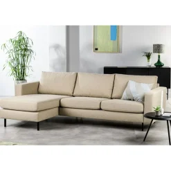 Hoekbank Daley Links & Rechts Beige