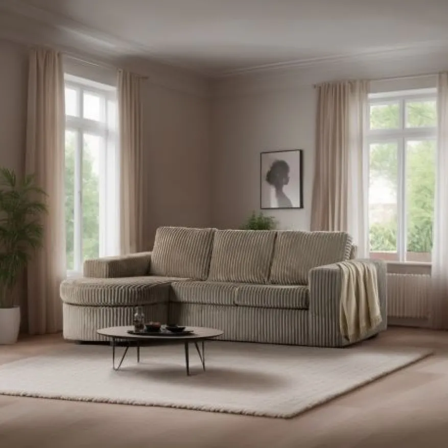 Hoekbank Huxley Links & Rechts Beige