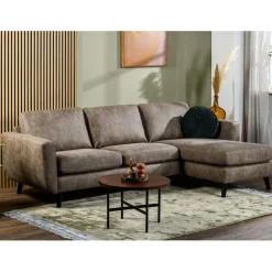 Hoekbank Kolton Links & Rechts Taupe