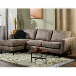 Hoekbank Kolton Links & Rechts Taupe