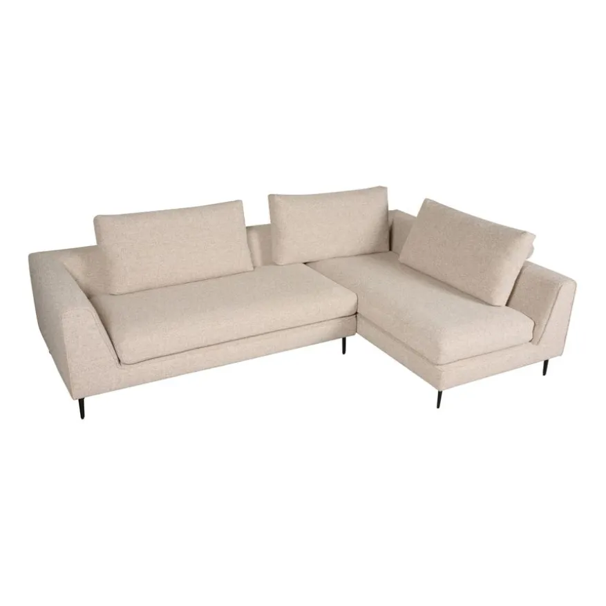 Hoekbank Source Rechts Beige