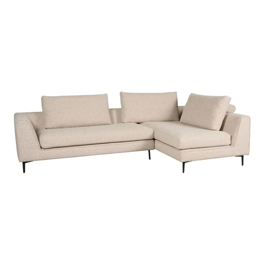 Hoekbank Source Rechts Beige