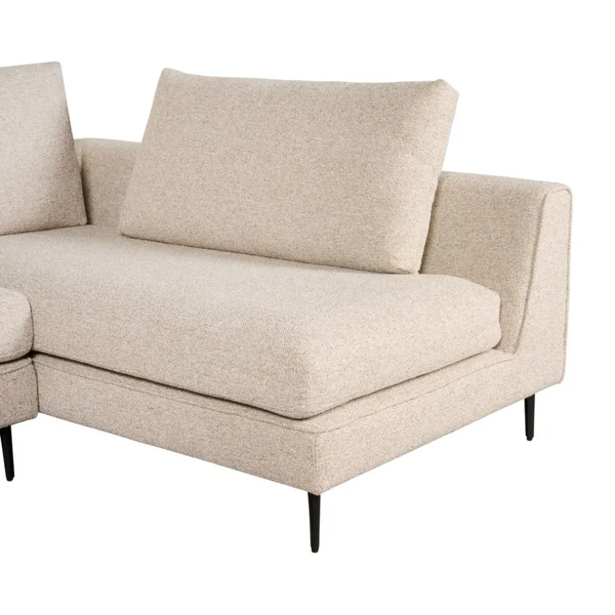 Hoekbank Source Rechts Beige