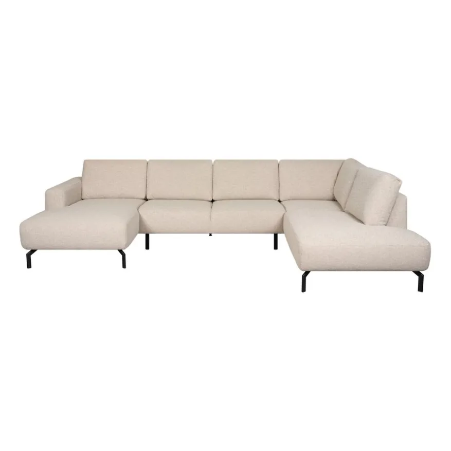 Hoekbank Vibe Divan Rechts Beige