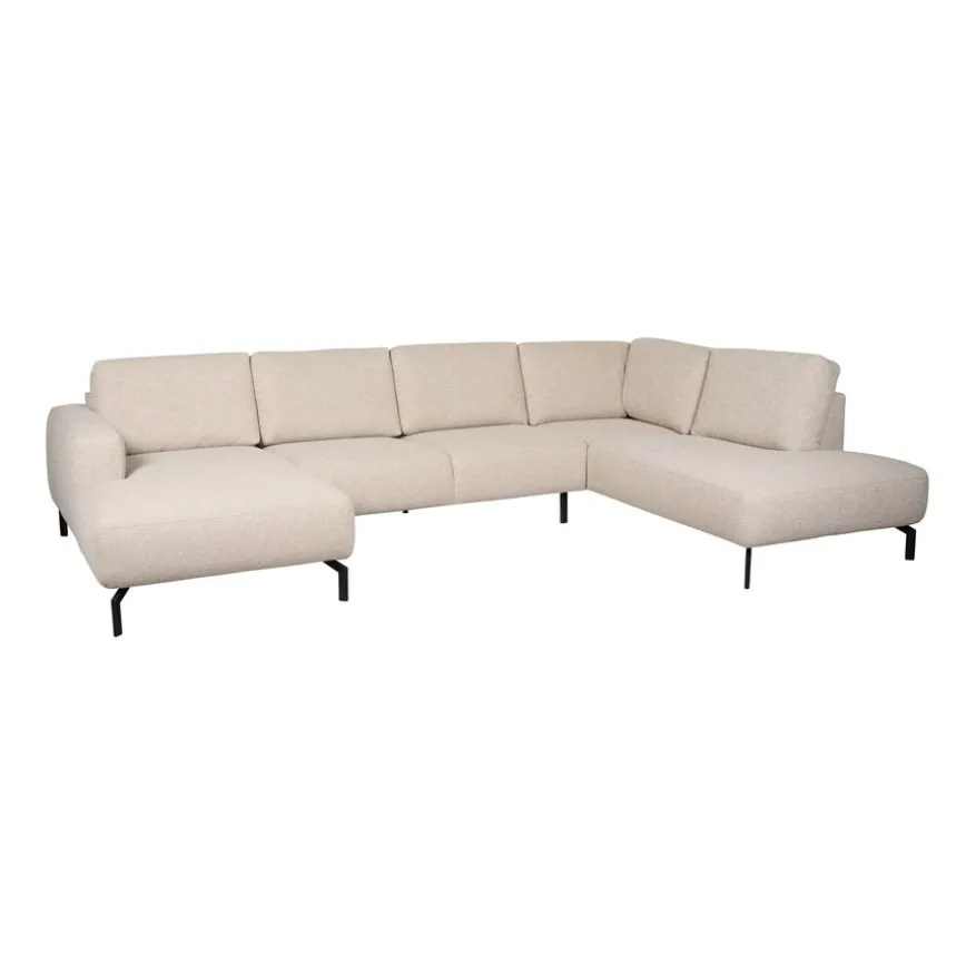 Hoekbank Vibe Divan Rechts Beige