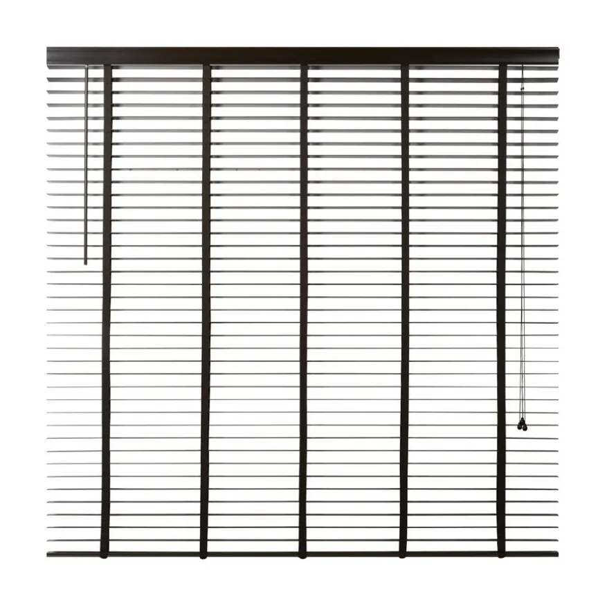 Houten Jaloezie Bruin - 180x180 cm