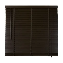 Houten Jaloezie Bruin - 100x130 cm
