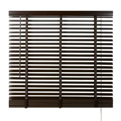 Houten Jaloezie Bruin - 100x210 cm