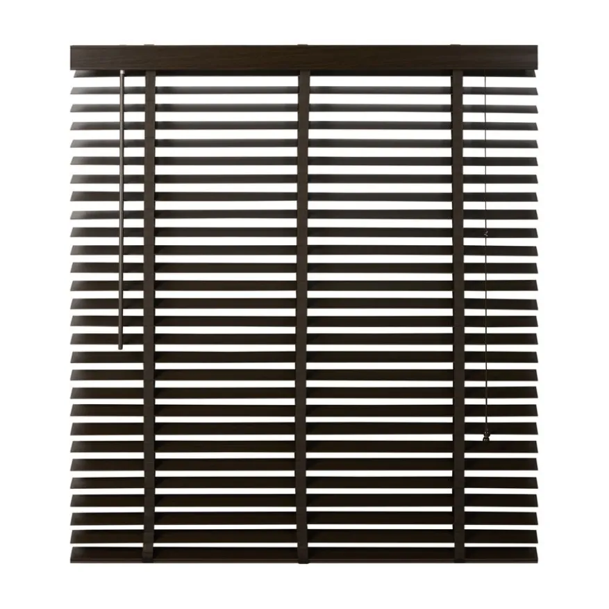 Houten Jaloezie Bruin - 120x130 cm