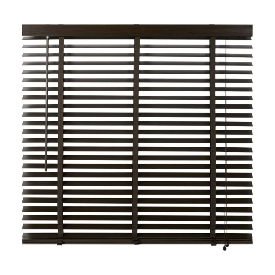 Houten Jaloezie Bruin - 140x130 cm