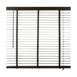Houten Jaloezie Bruin - 140x130 cm