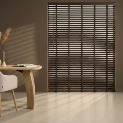 Houten Jaloezie Bruin - 200x210 cm