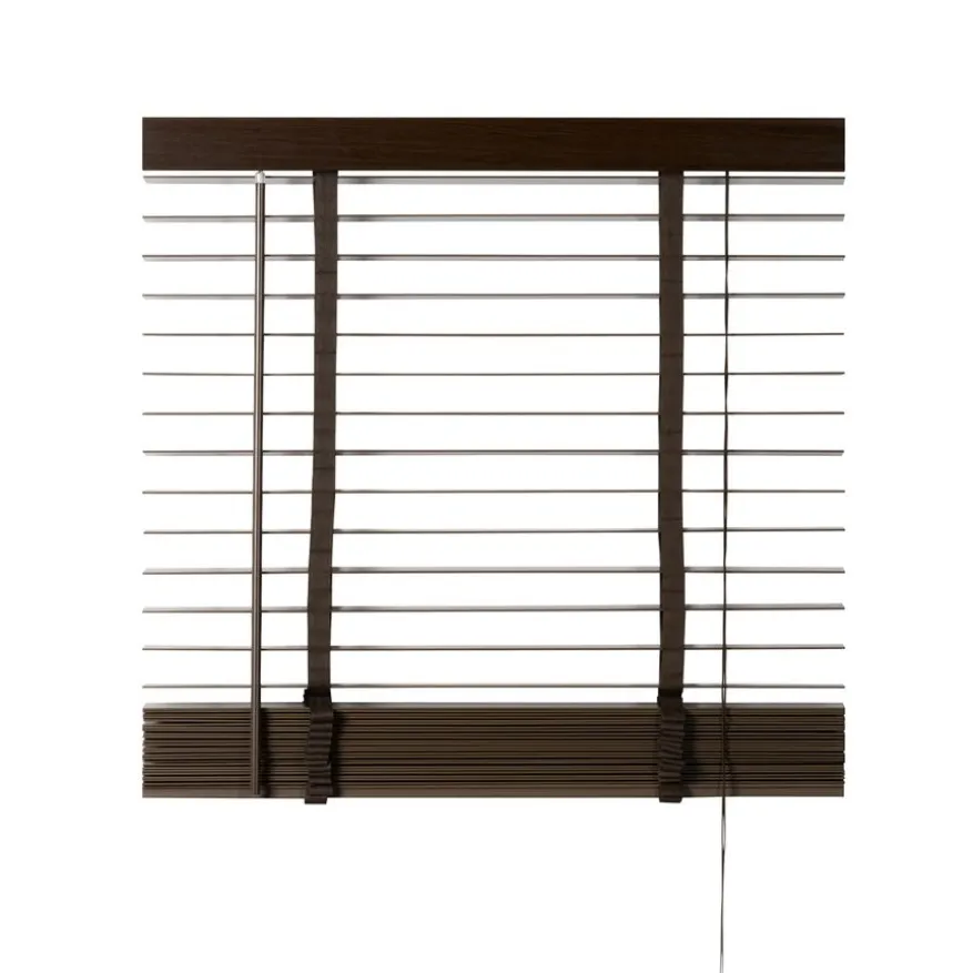 Houten Jaloezie Bruin - 60x180 cm