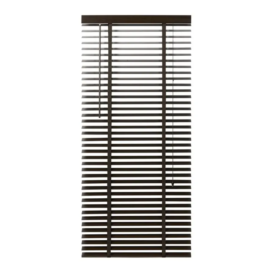 Houten Jaloezie Bruin - 60x180 cm