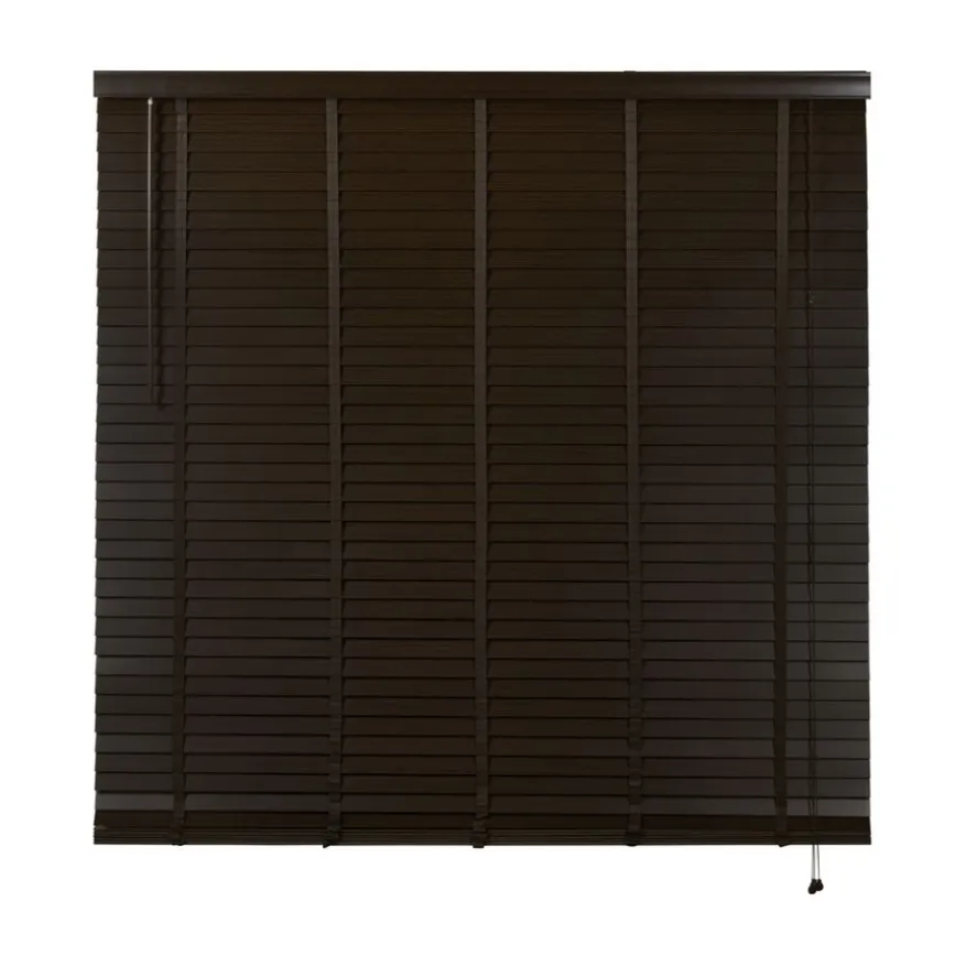 Houten Jaloezie Bruin - 180x210 cm