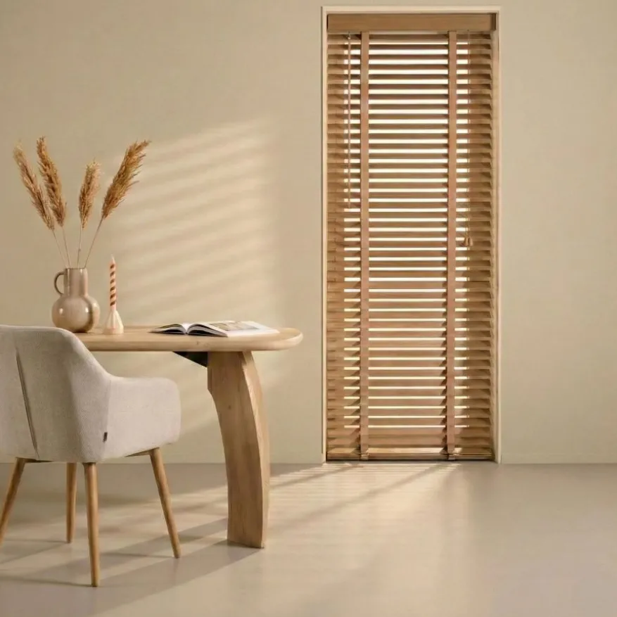 Houten Jaloezie Naturel
