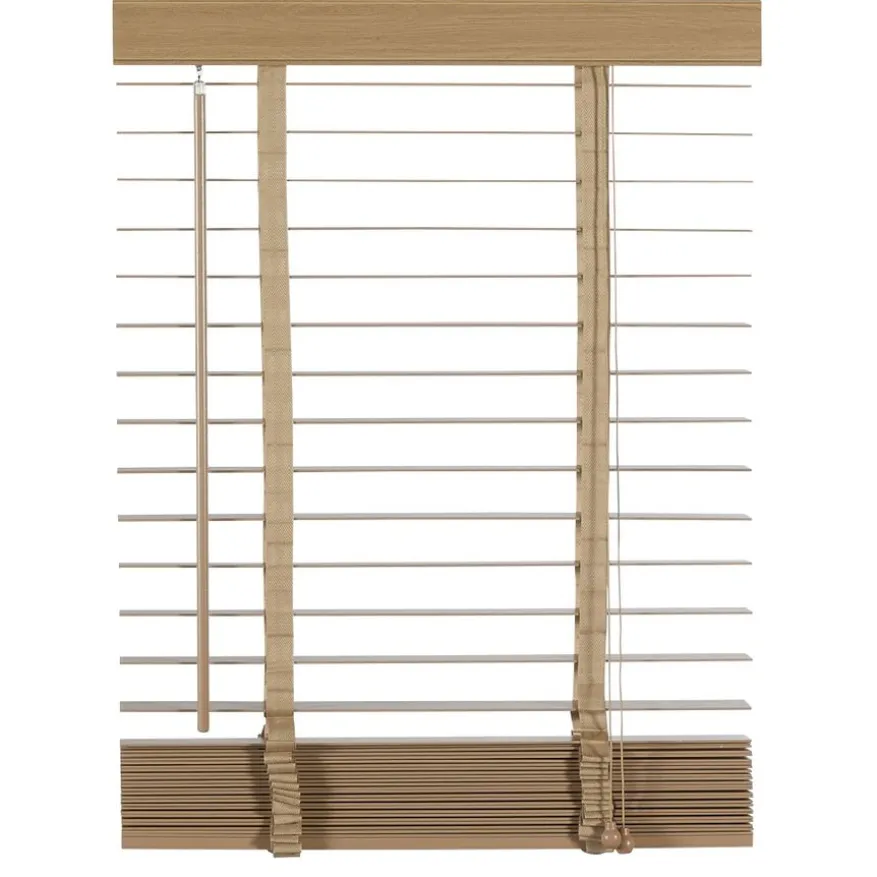 Houten Jaloezie Naturel - 80x130 cm