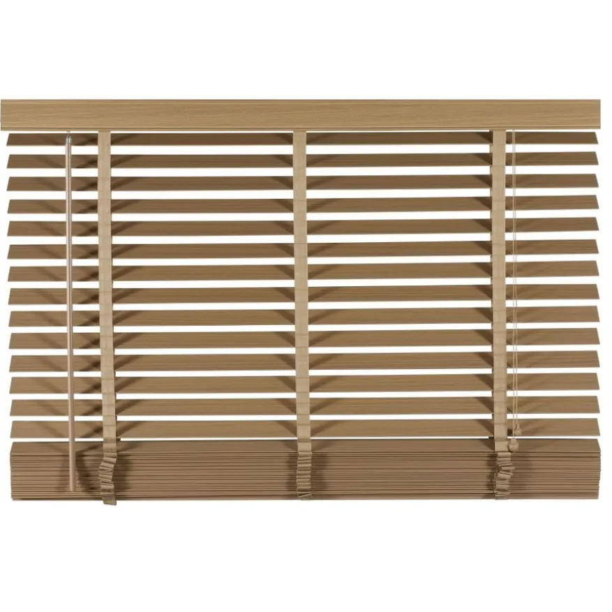 Houten Jaloezie Naturel - 100x210 cm