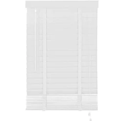 Houten Jaloezie Wit - 60x180 cm