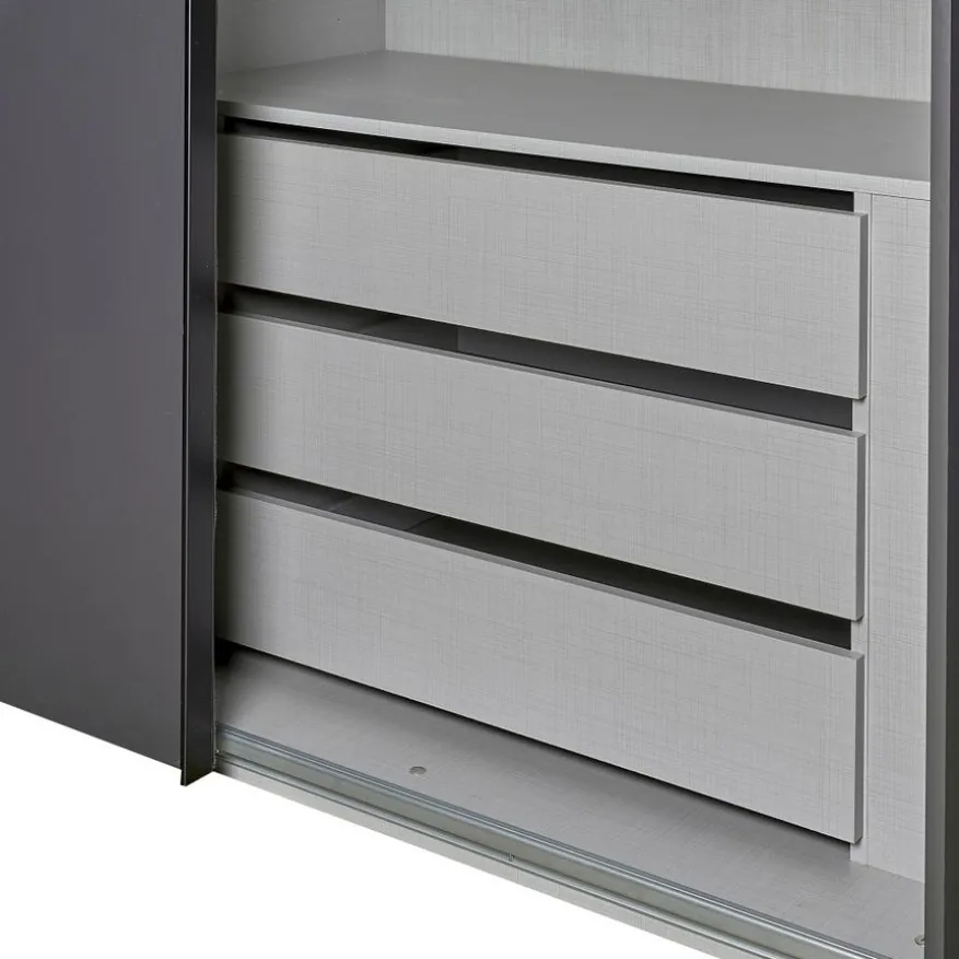 Inzetladeblok 100 cm Bakel Grijs