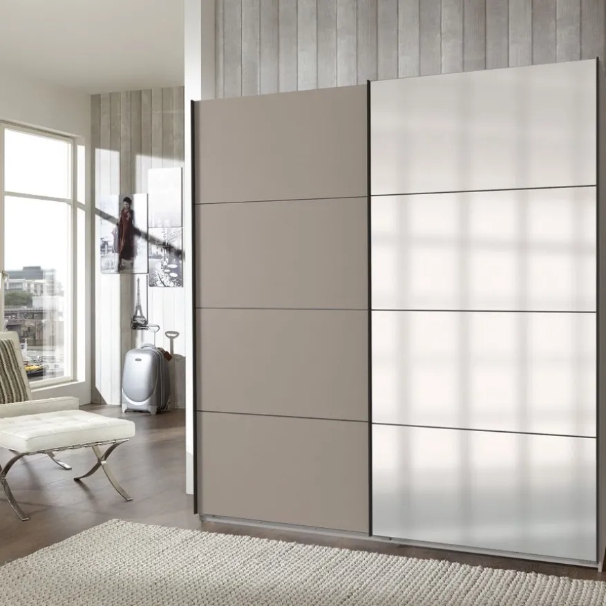 Kledingkast Aalst Taupe - 180x210x65 cm