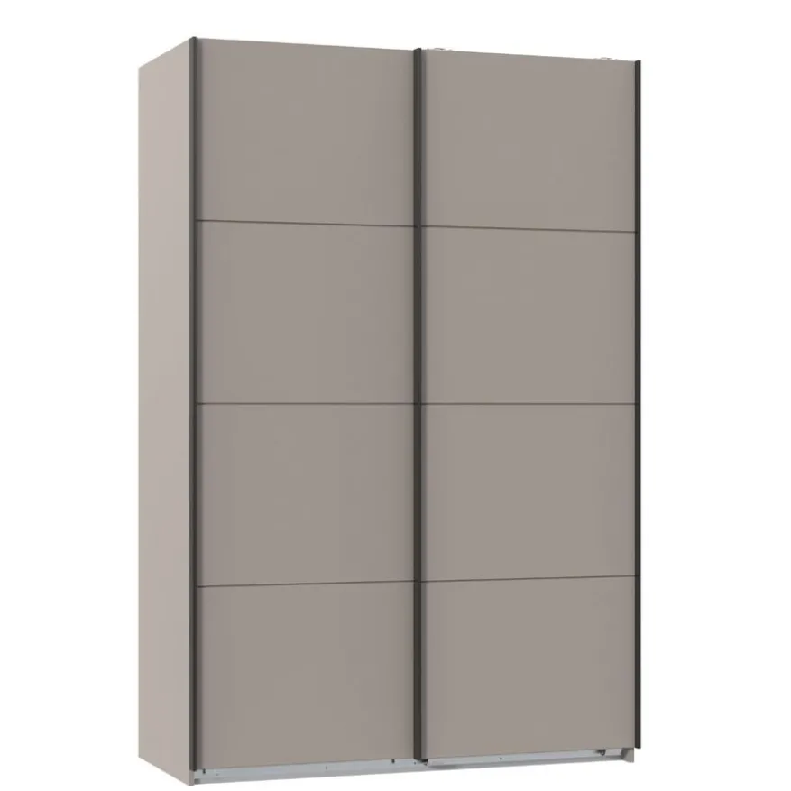 Kledingkast Aalst Taupe - 135x210x65 cm