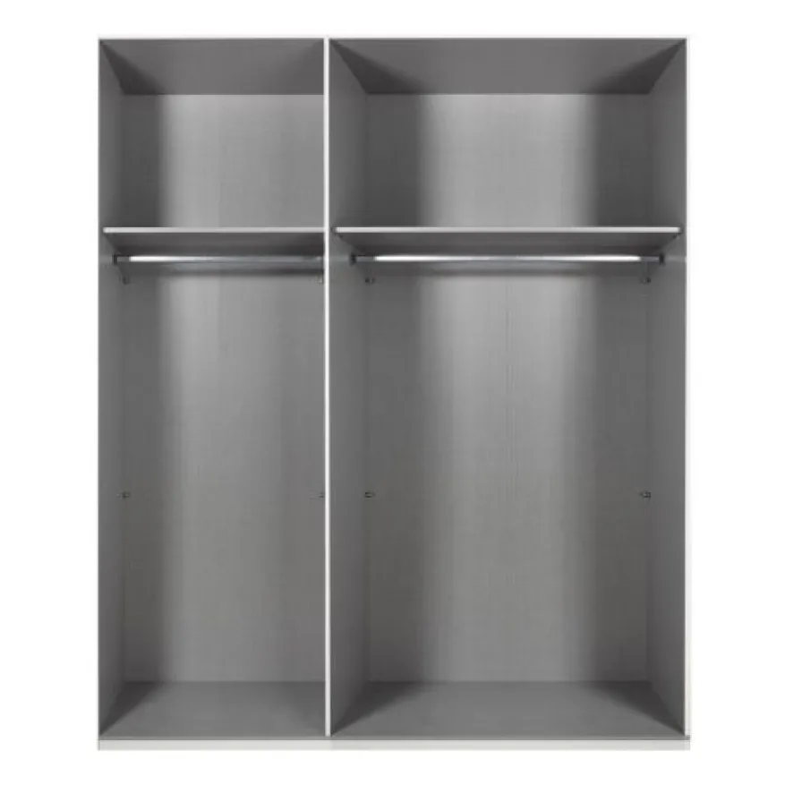 Kledingkast Aalst Taupe - 135x210x65 cm