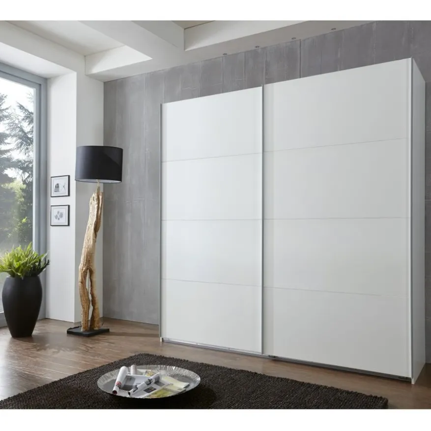 Kledingkast Aalst Wit - 180x210x65 cm
