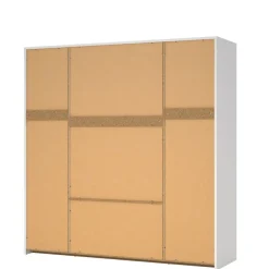 Kledingkast Atlanta Wit - 197x202x58 cm