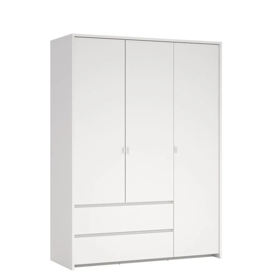 Kledingkast Atlanta Wit - 149x202x58 cm