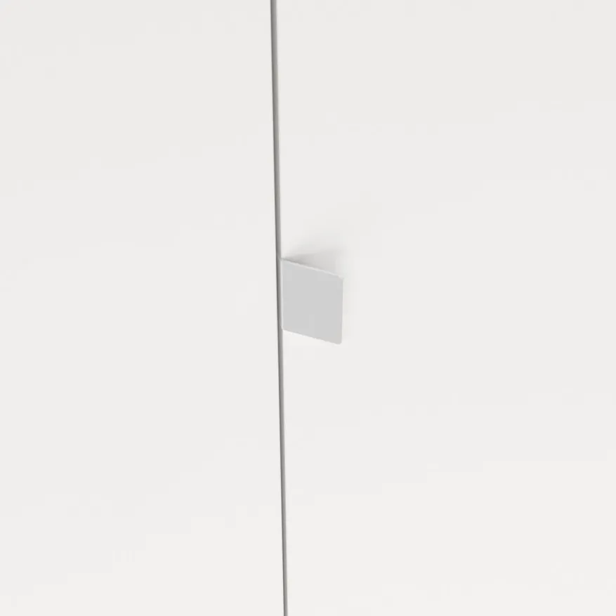 Kledingkast Atlanta Wit - 149x202x58 cm