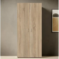 Kledingkast Baarlo Naturel - 80x176x52 cm
