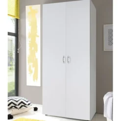 Kledingkast Baarlo Wit - 80x176x52 cm