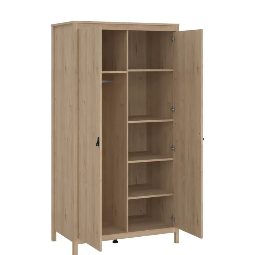 Kledingkast Dallas Eiken - 103x199x59
