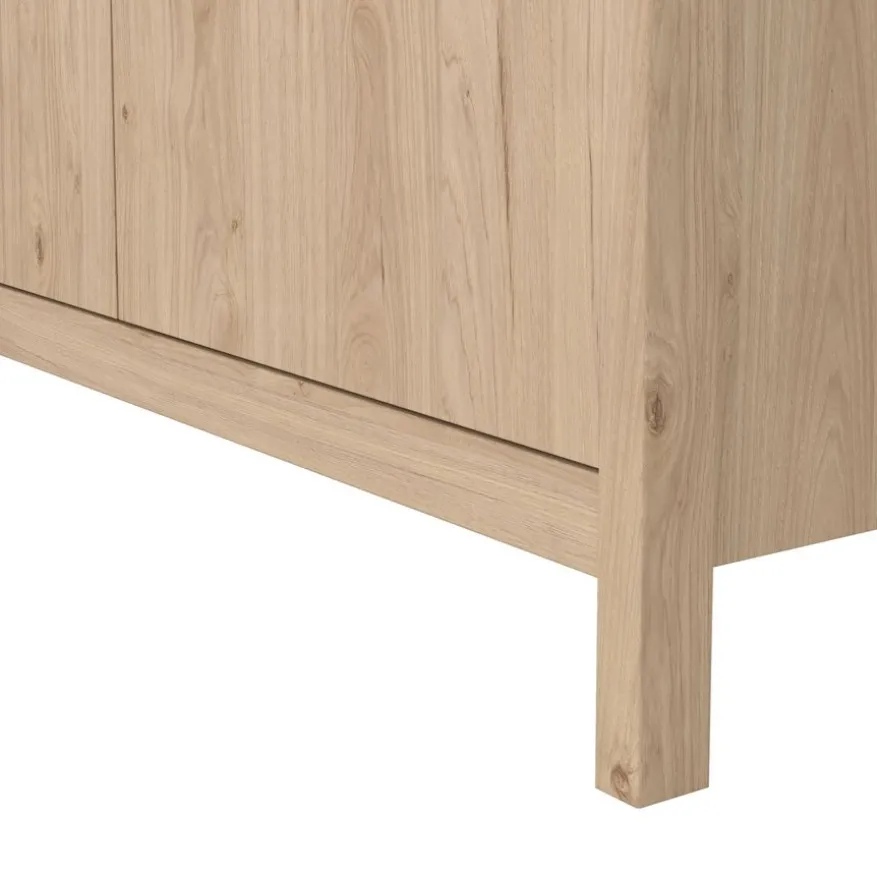 Kledingkast Dallas Eiken - 103x199x59