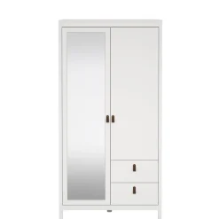 Kledingkast Dallas Wit - 103x199x59