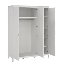 Kledingkast Dallas Wit - 150x199x59