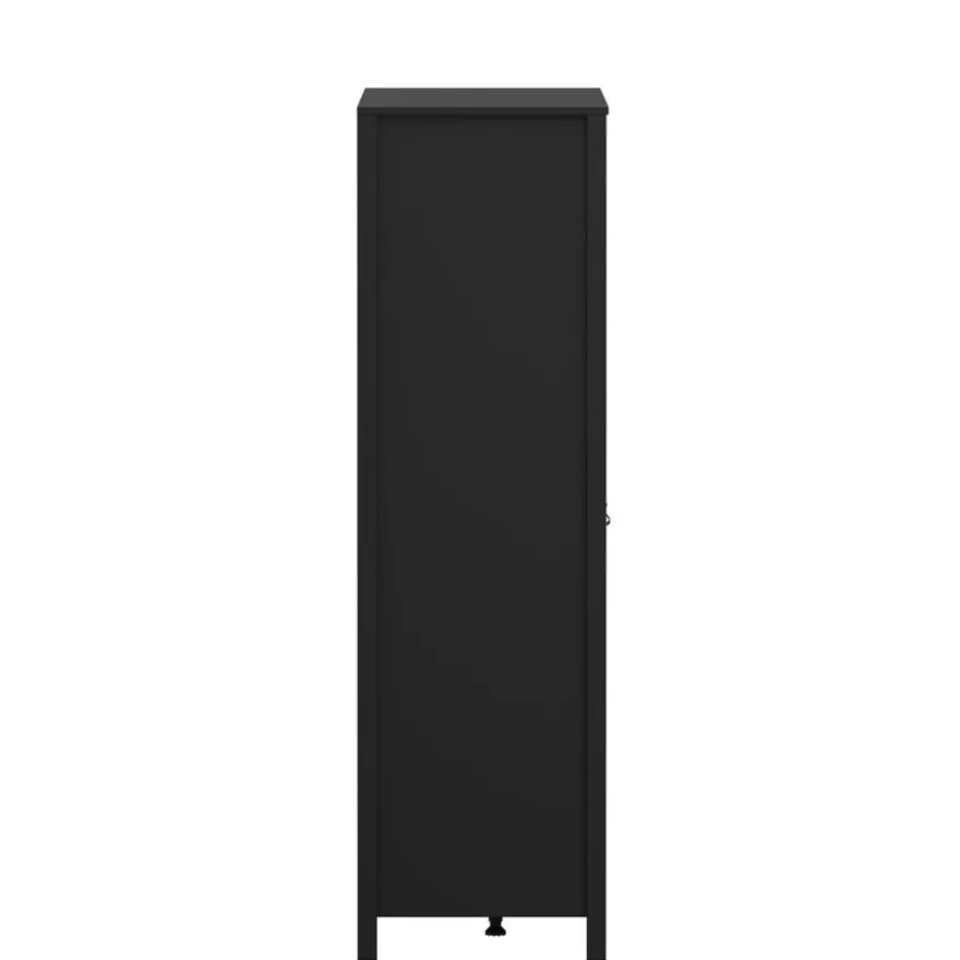 Kledingkast Dallas Zwart - 150x199x59