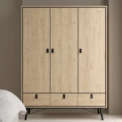 Kledingkast Denver Eiken - 150x200x60 cm
